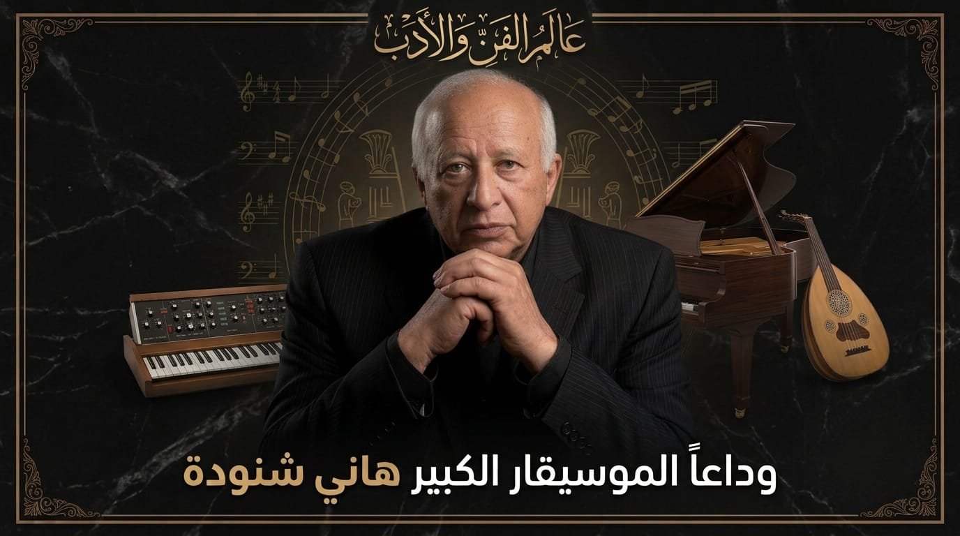 عالم الفن والأدب يودع الموسيقار هاني شنودة . صاحب المسيرة الفنية الخالدة وإلأرث الذي لا يُنسى.